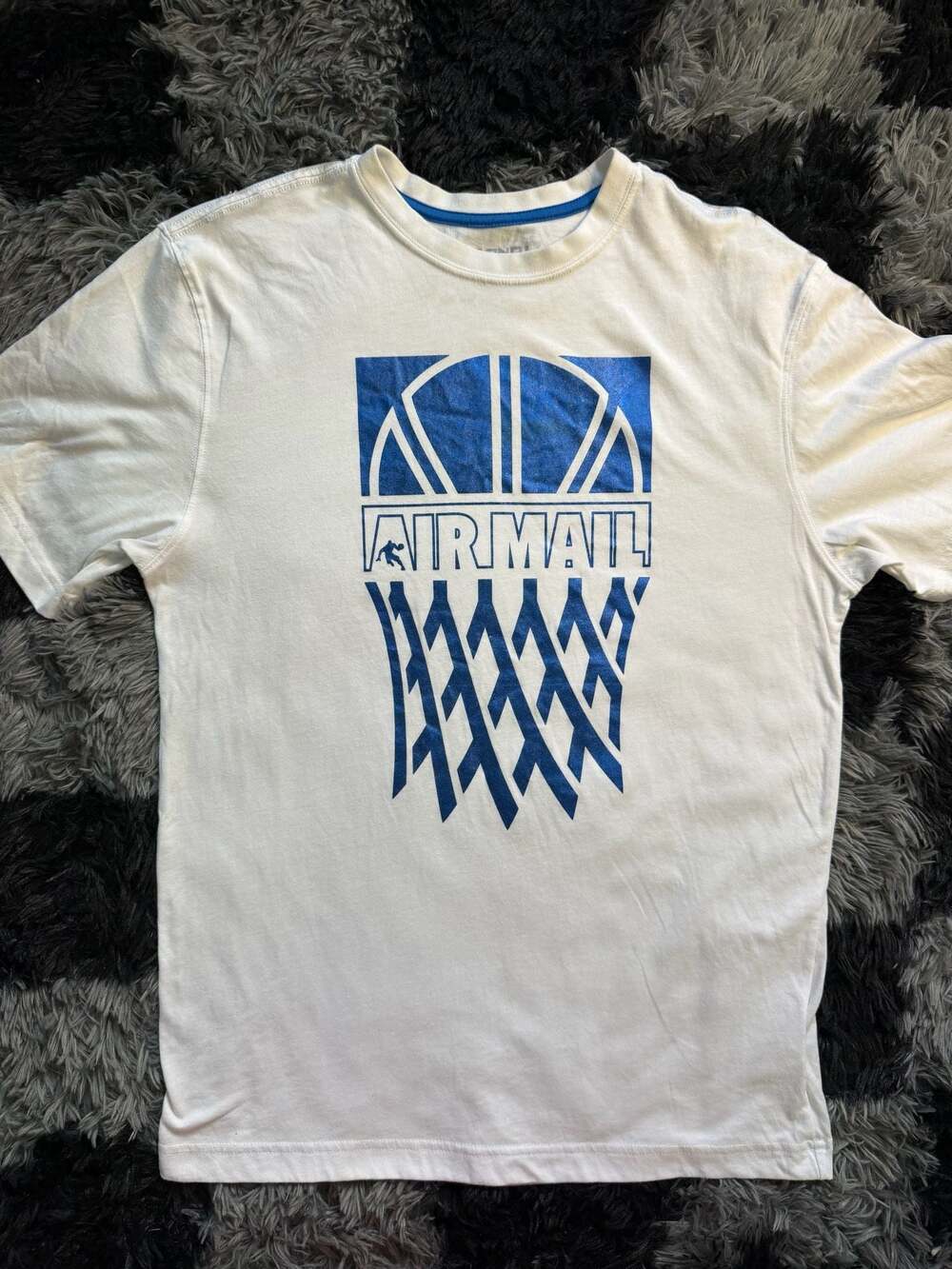 AND1 Men's Air Mail Basketball Graphic Short Sleeve T-Shirt